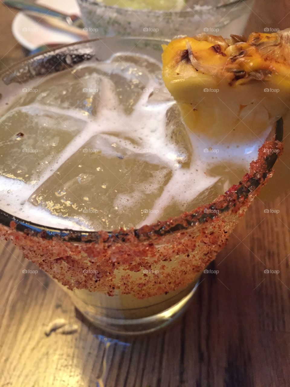 Spicy mango margarita 