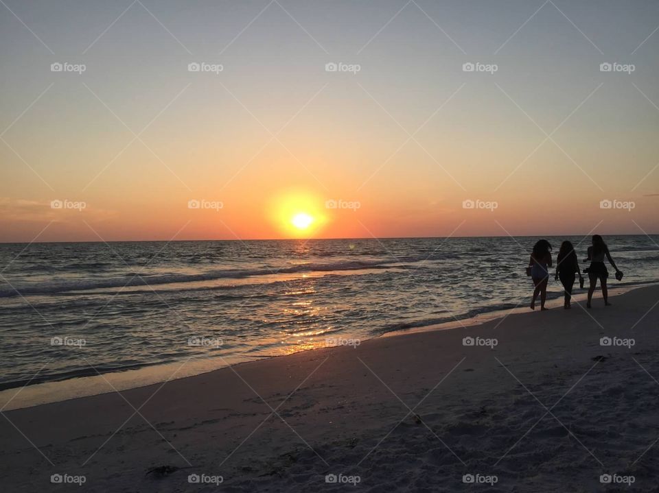 Florida Sunset Stroll