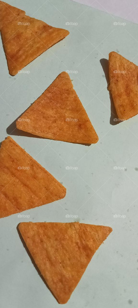 BINGO! The perfect triangle shape 📐▶️ snack.