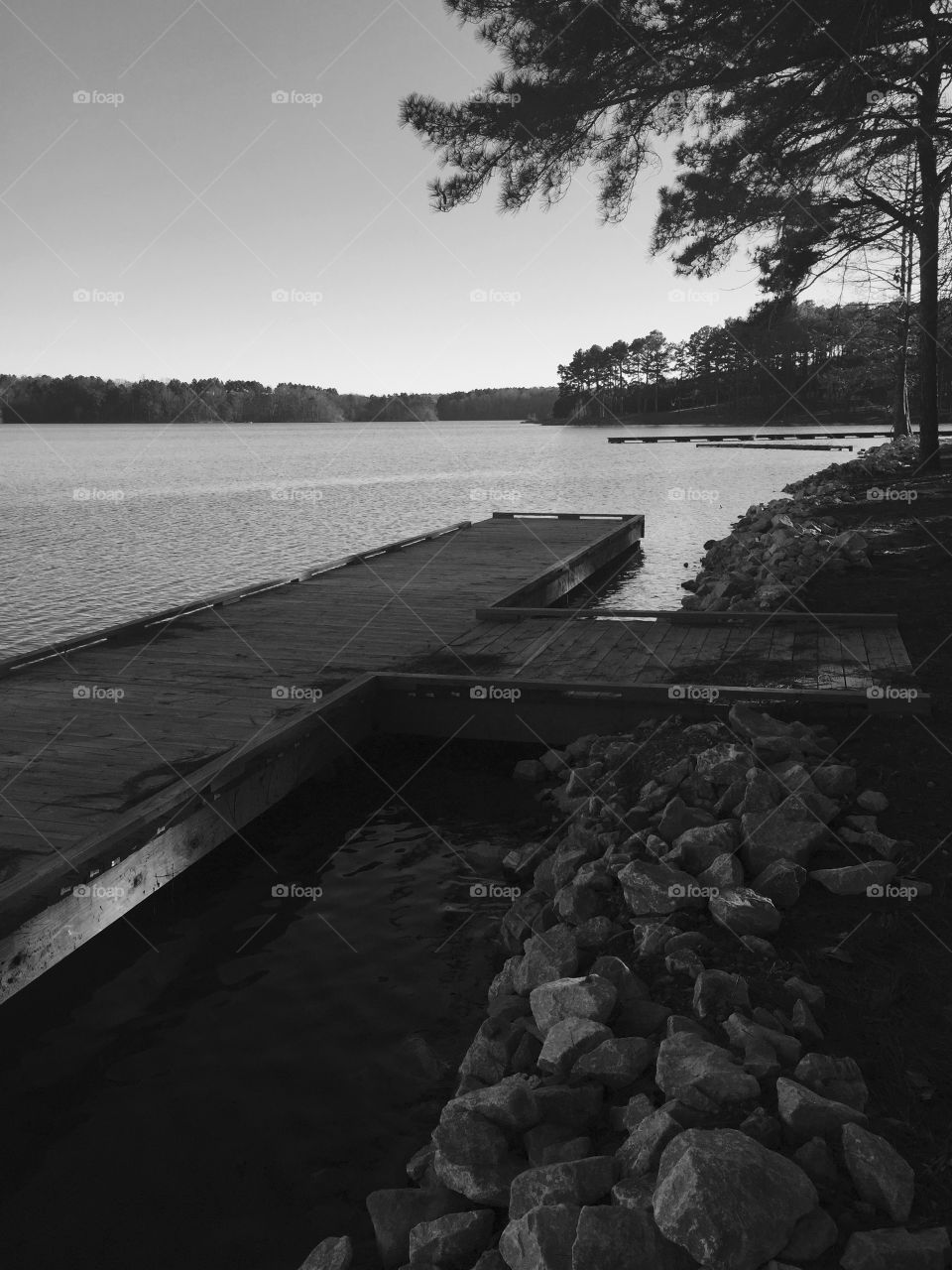 Small dock at the lake!