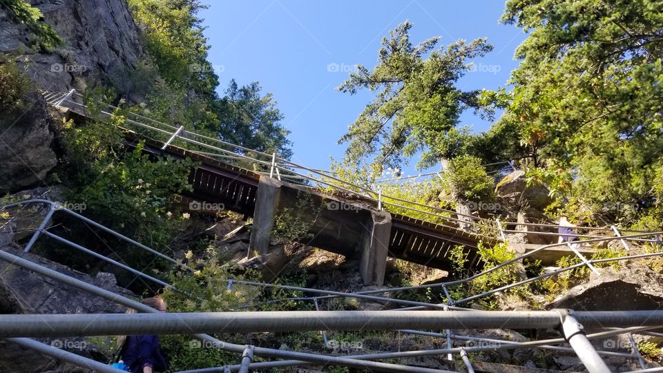 Beacon rock bridge trail