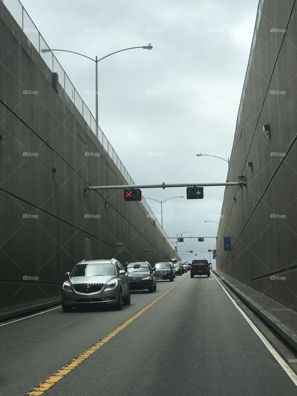 Traffic Chesapeake Bridge Tunnel