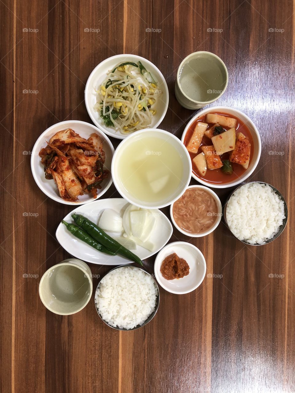 Korean cuisines 