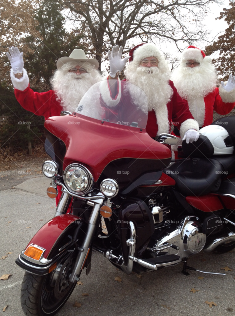 circle r ranch flower mound texas christmas motorcycle santas by justtinkerbell