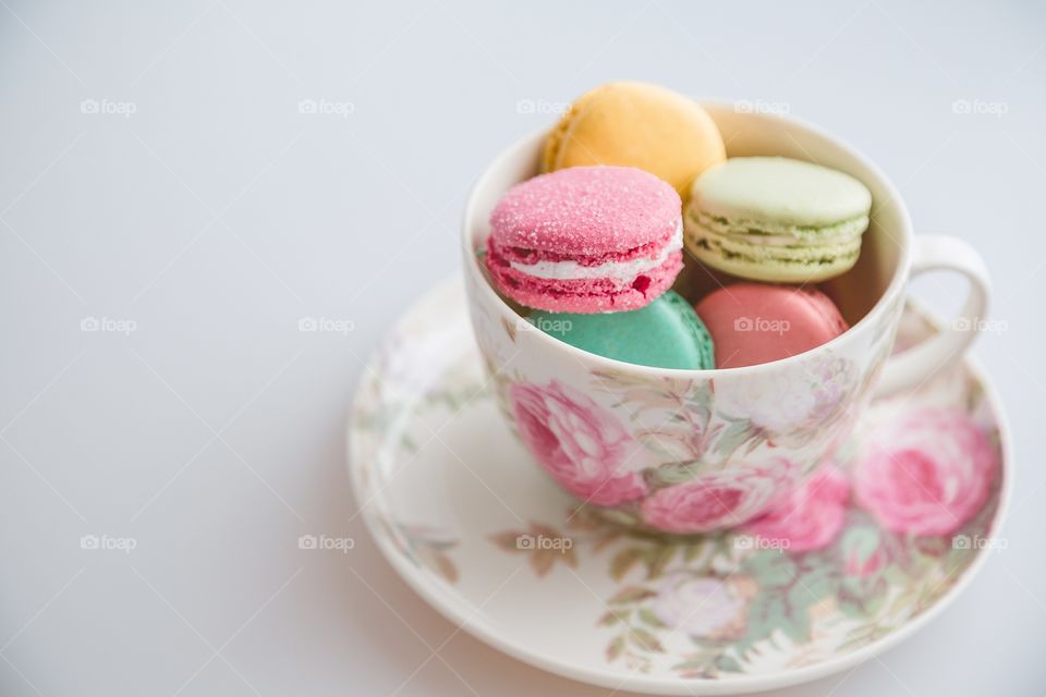 French macaroons 