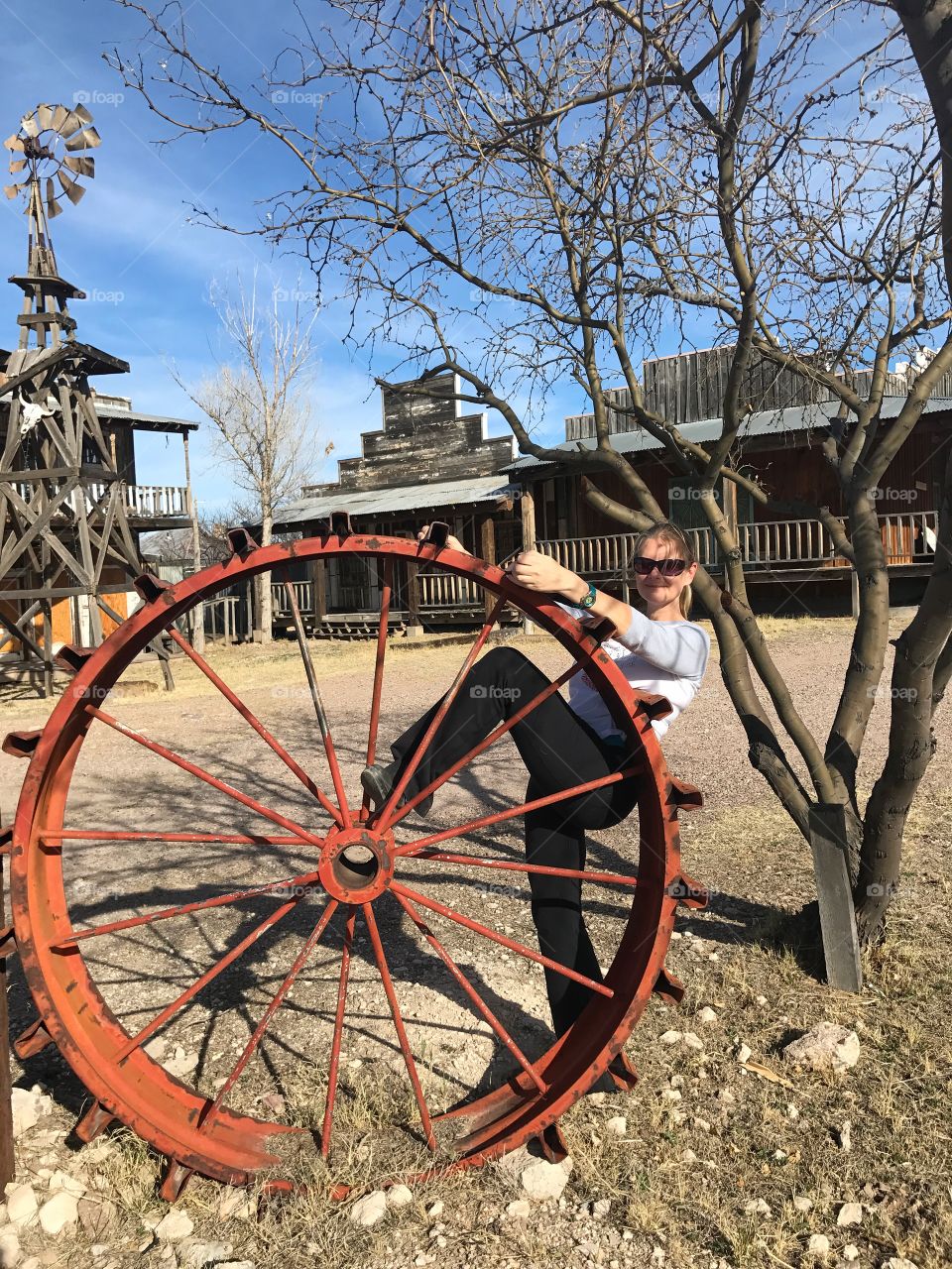 Wooden wheel