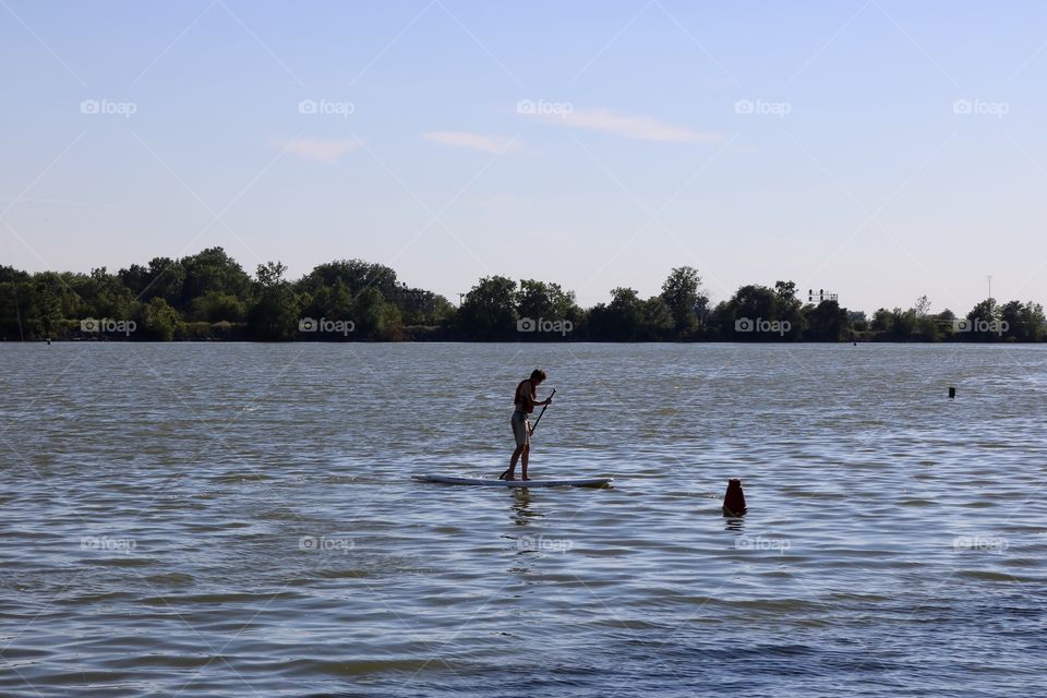 Paddle Board Lake Erie 