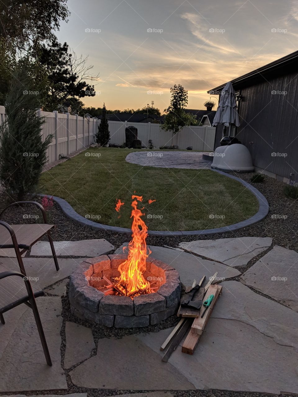 Campfire on a Summer's Night