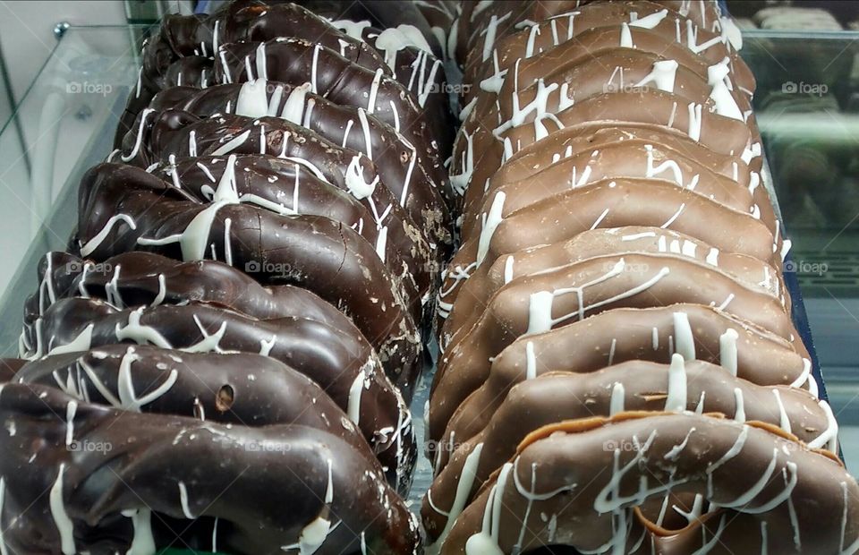 Milk and Dark Chocolate Covered Pretzels