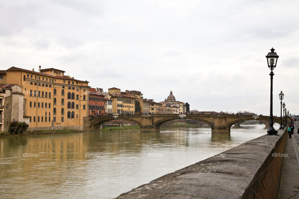 River Arno in Florence. 