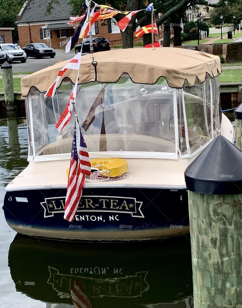 Harbor tour boat