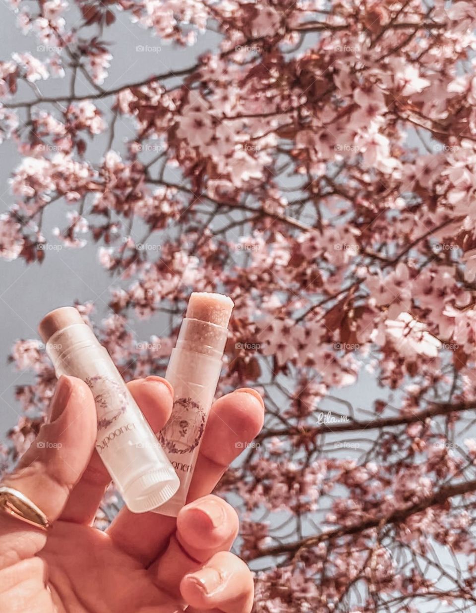 Lip balm choco & strawberry