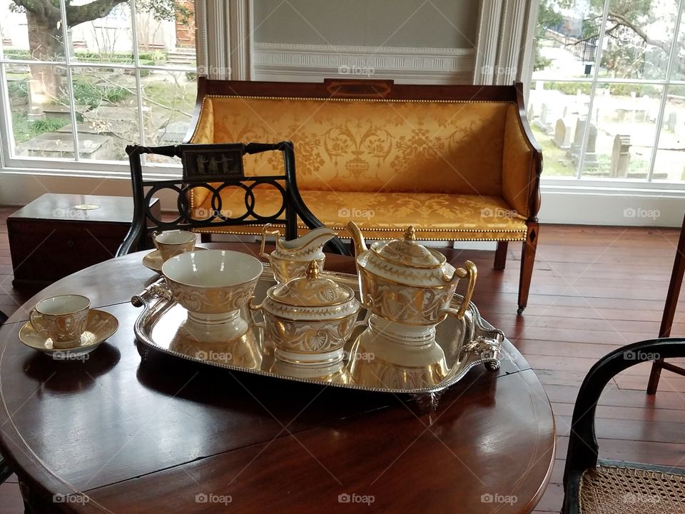 Russell House,  Charleston,  SC,  teatime