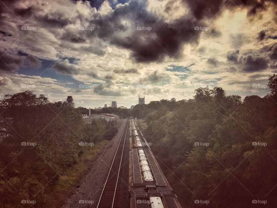 Train in Nashville 