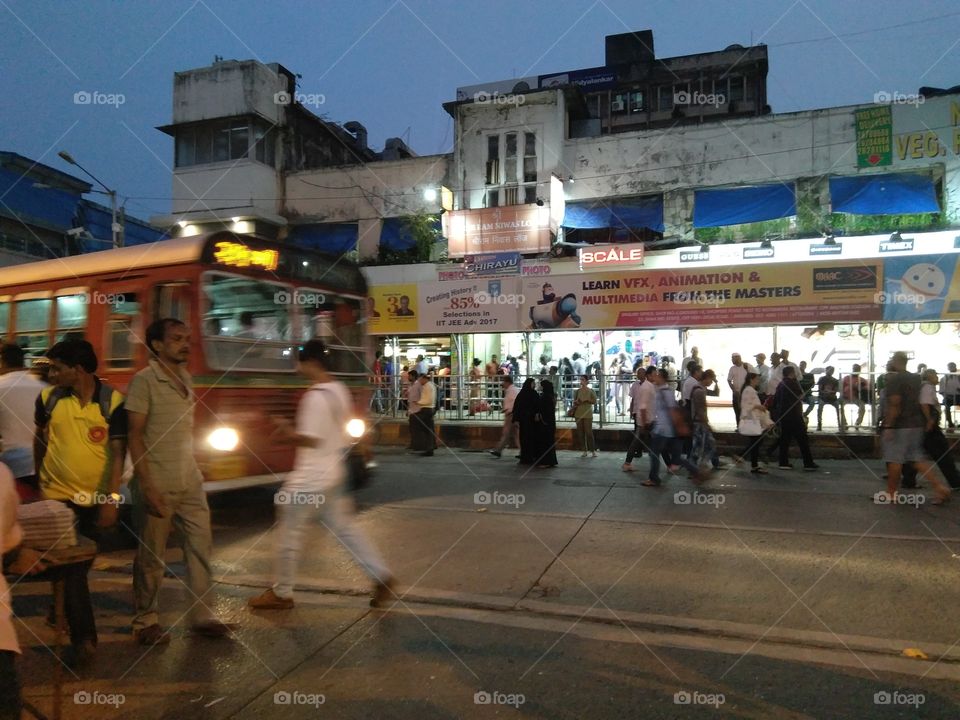 Mumbai city Street