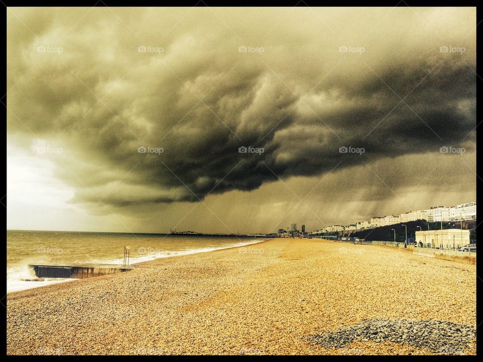 Stormy Brighton