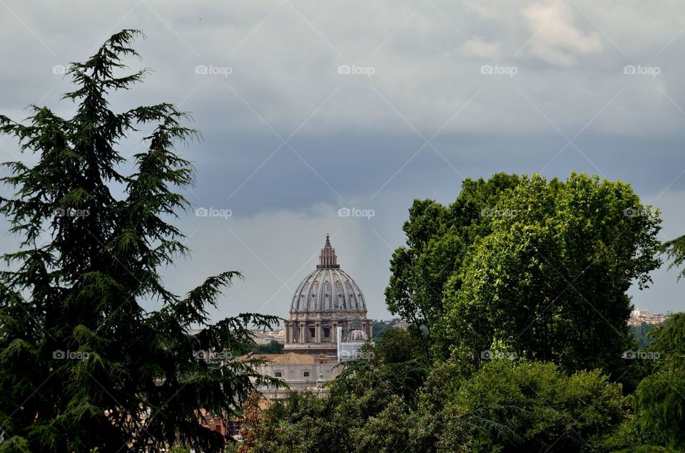 Beautiful view from Rome