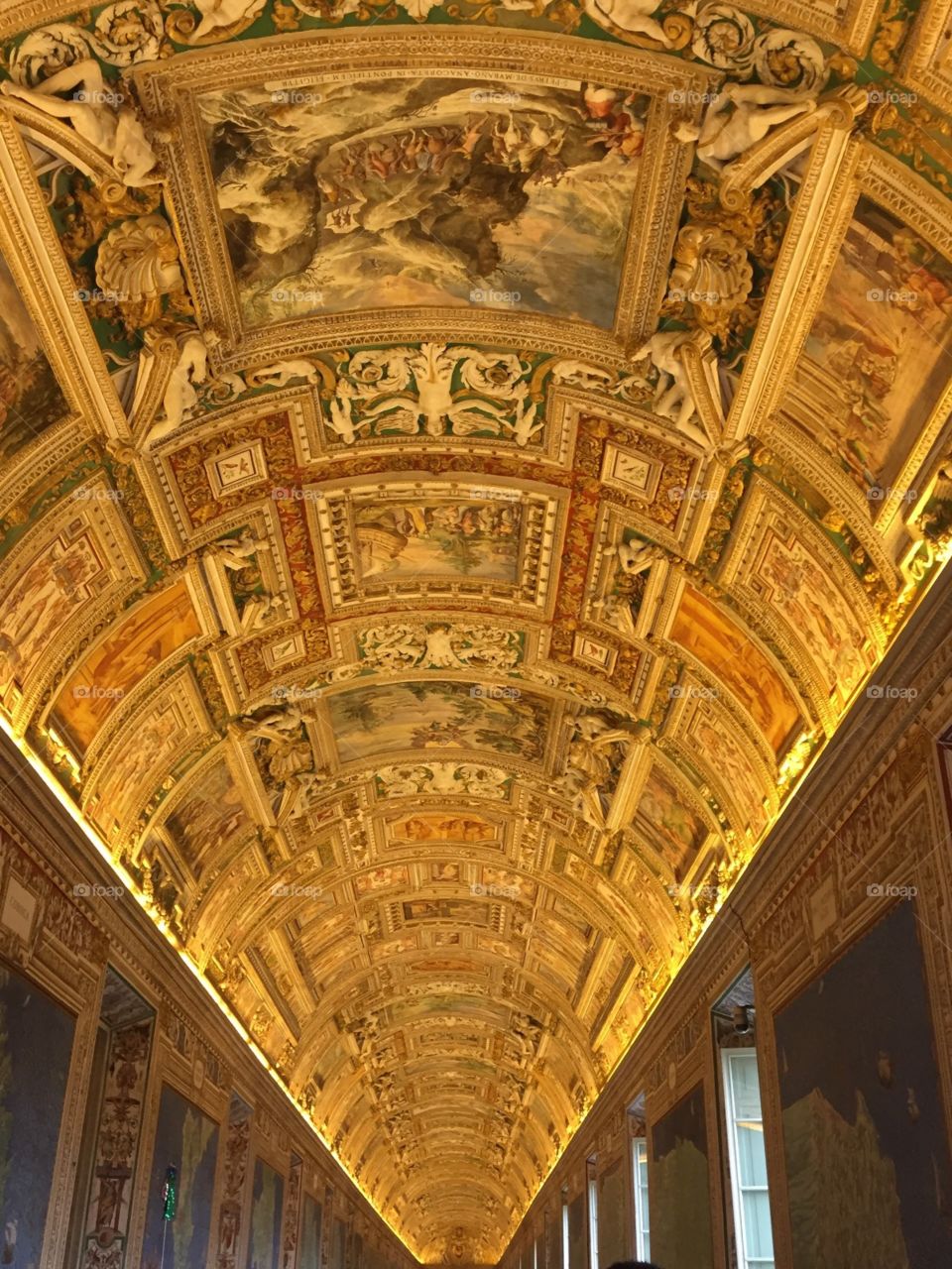 Ceiling at Vatican City