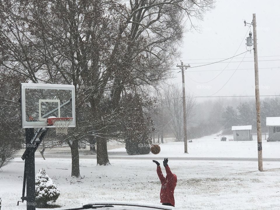 Winter basketball 