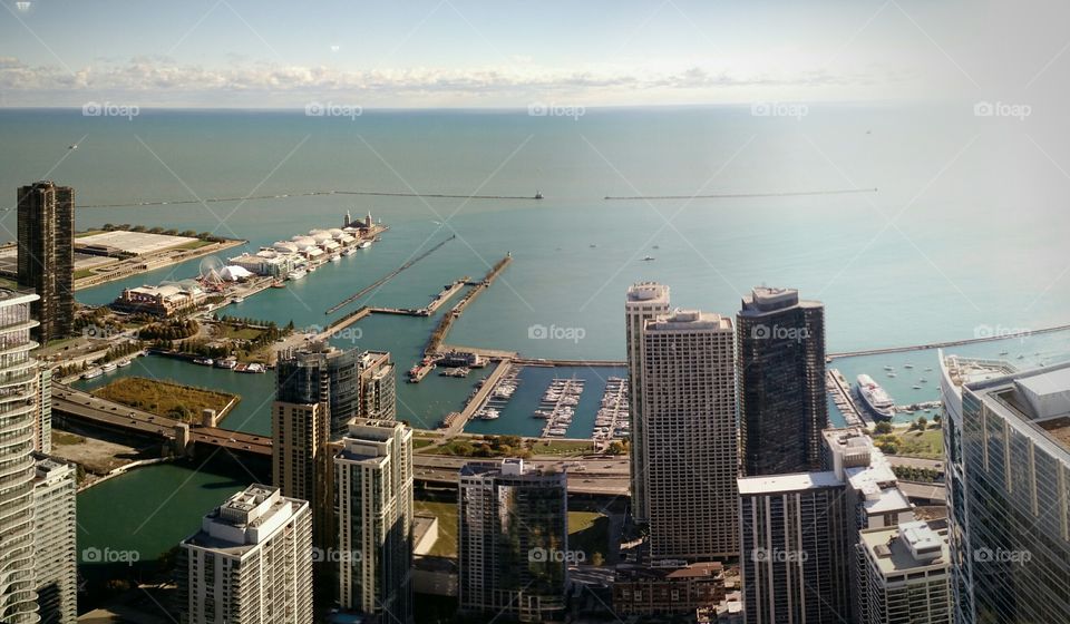 Chicago lake front
