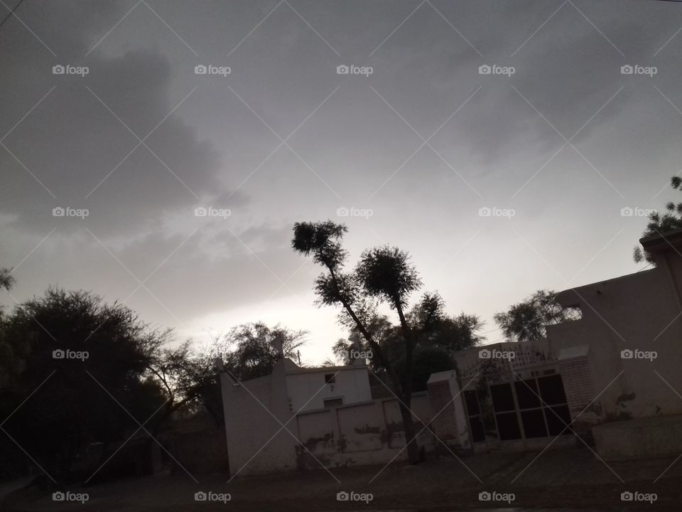 monsoon evening seen