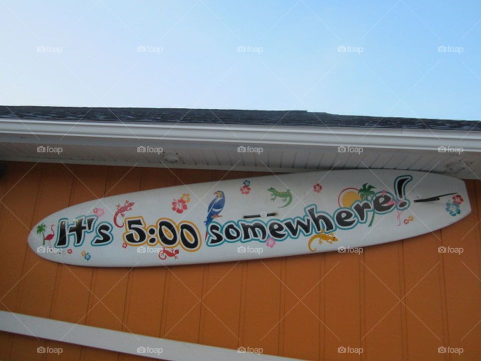 it's 5 o'clock somewhere