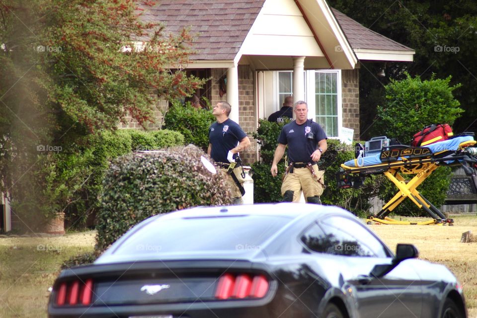 First responders fire and rescue!