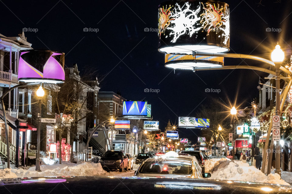 Street at night 