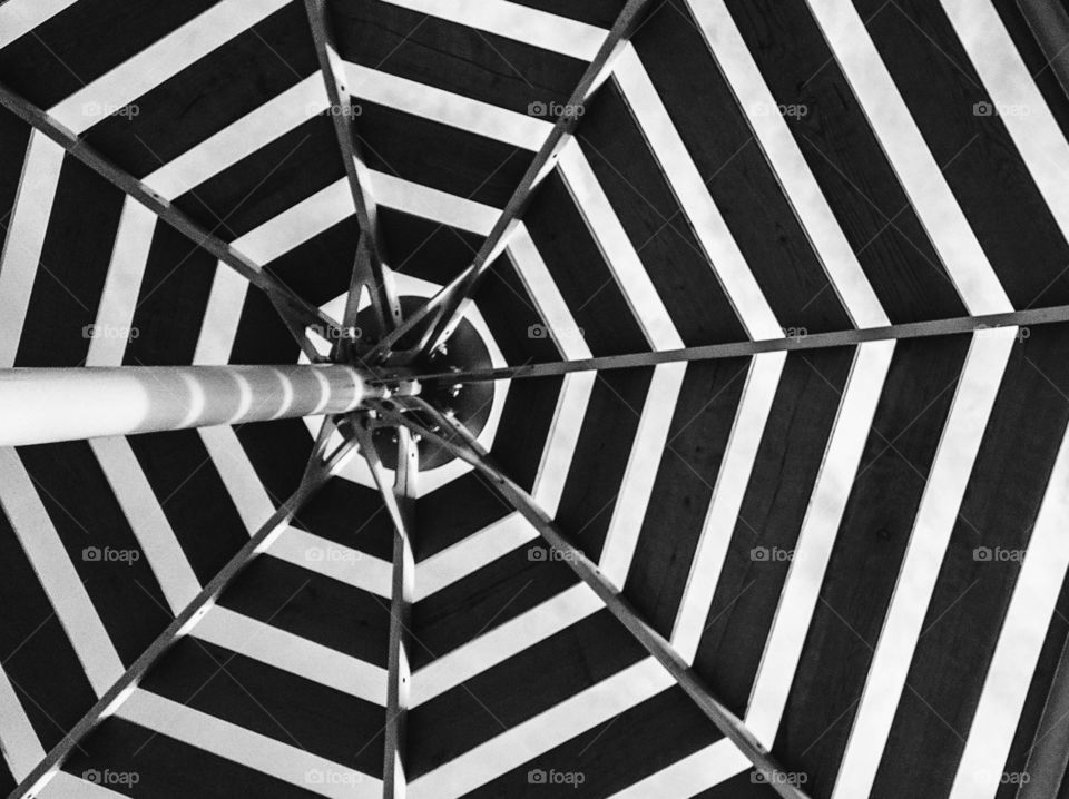 beach umbrella from the sun