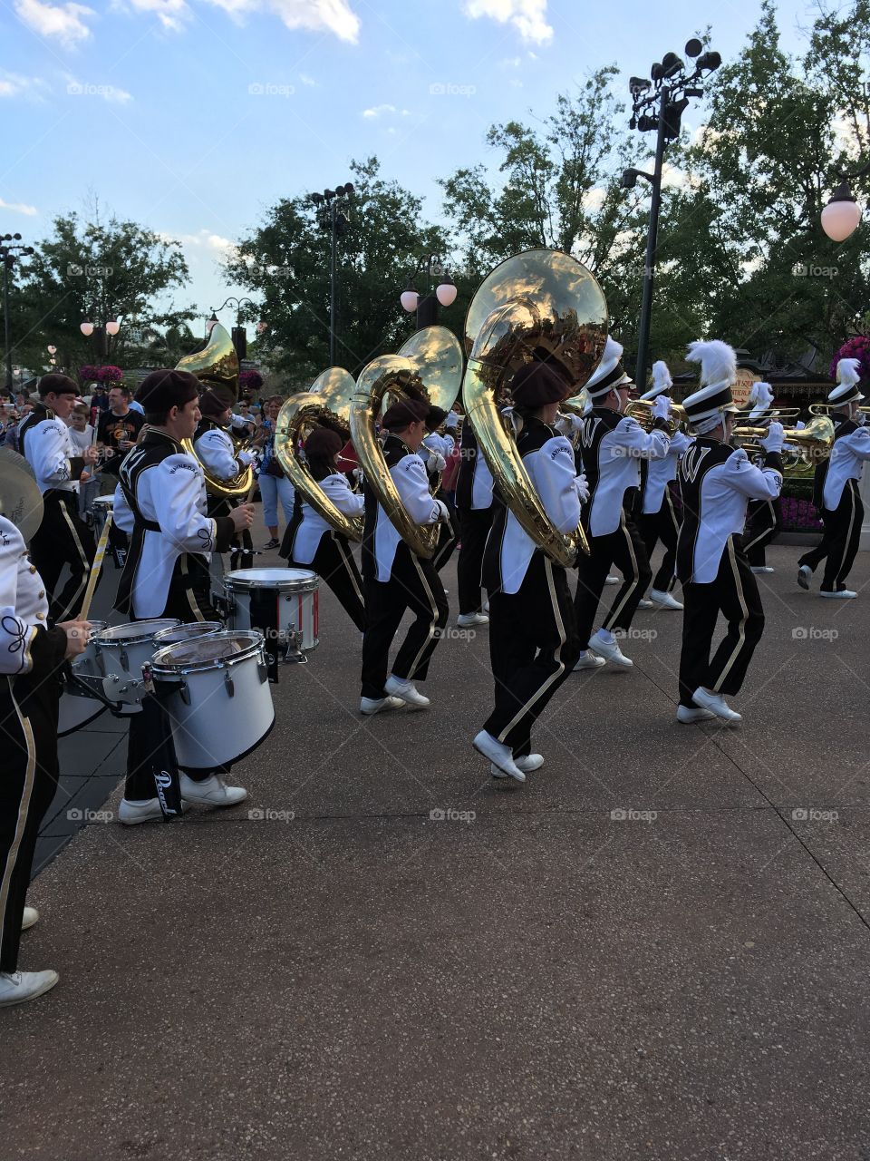 Marching Band at Magic Kingdom, Disney World. 