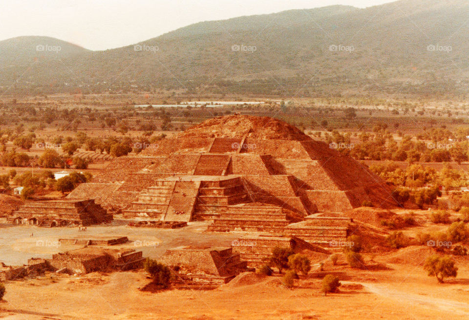 teotihuacan from the sun