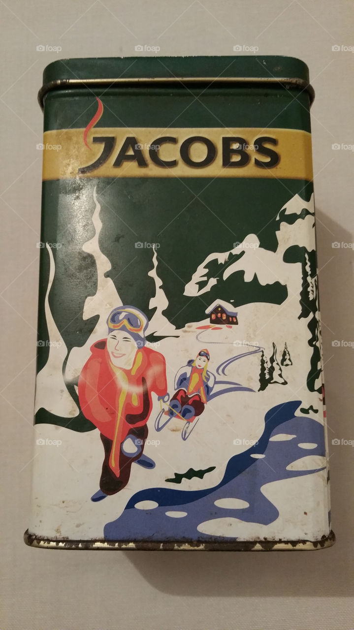 Jacobs coffee box