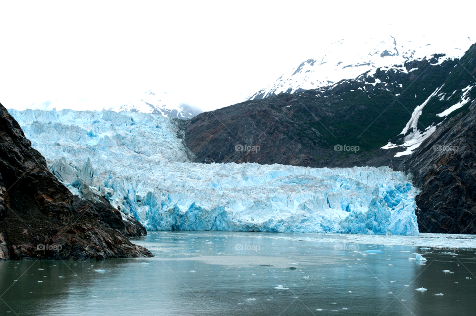 Alaskan Fjord Glacier