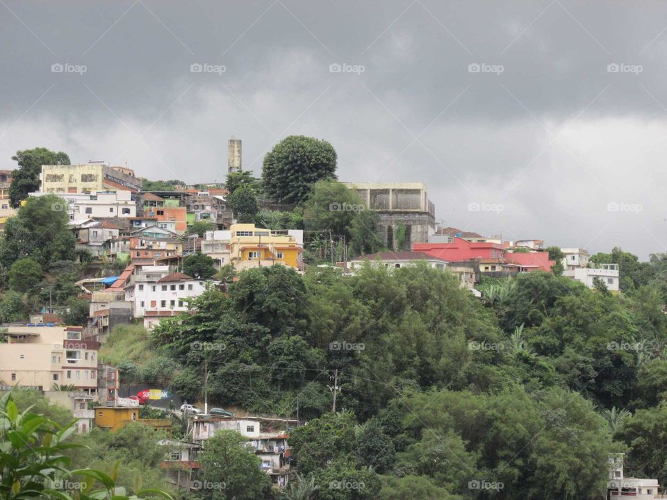 paisagem urbana de Santos