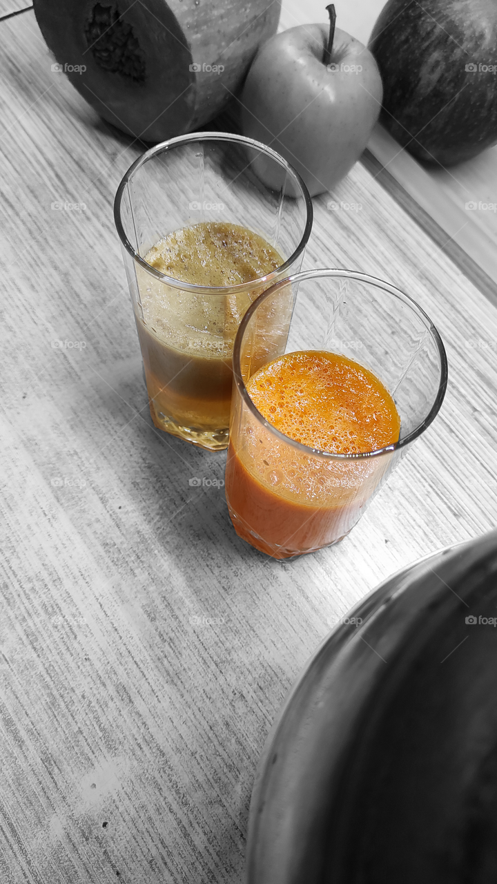 Juice is always a charge of vivacity