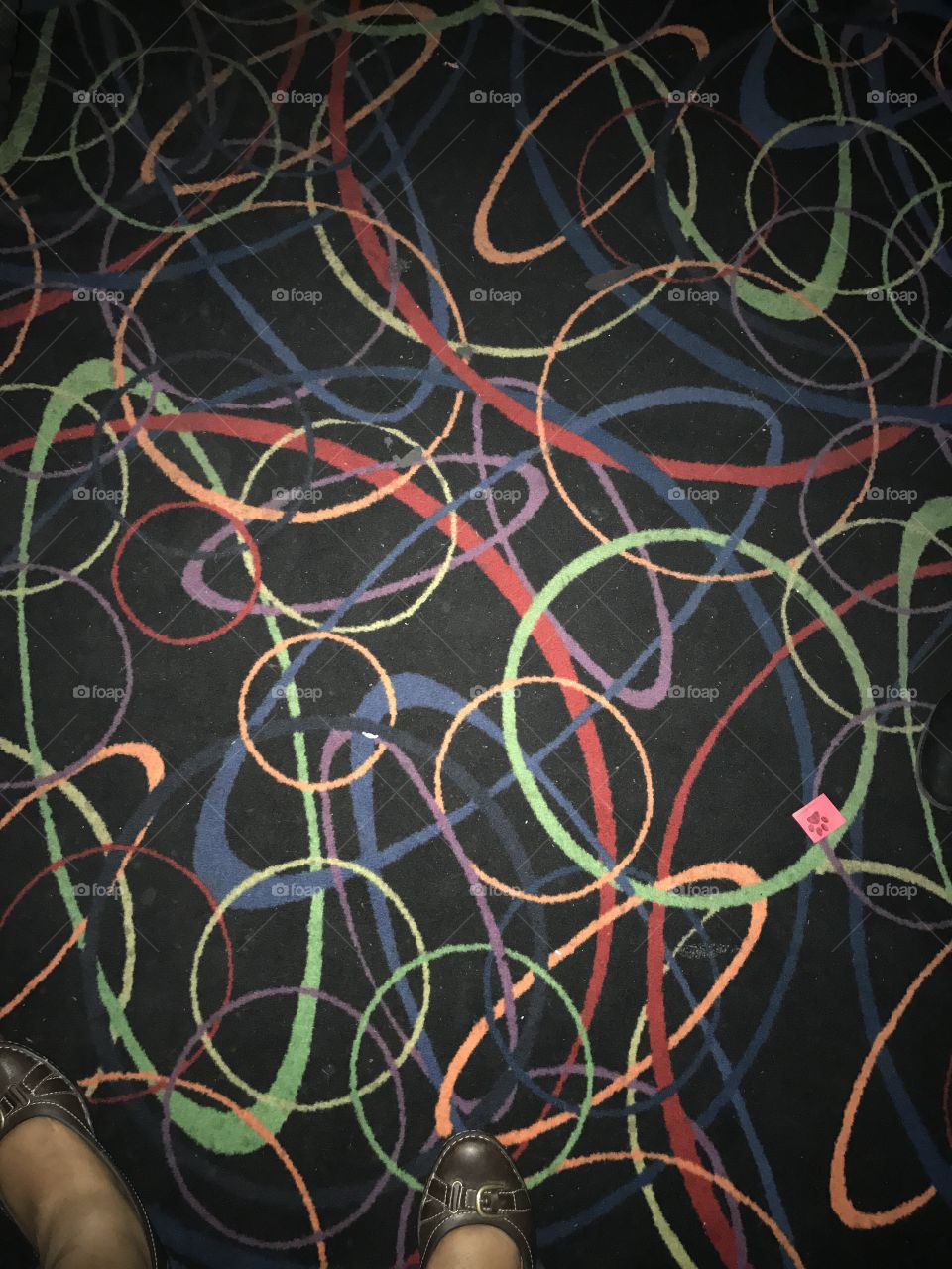 Pattern, colors, geometric figures, carpet