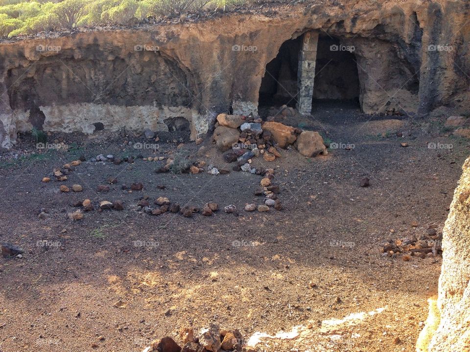 Abandoned ruins in Tenerife 
