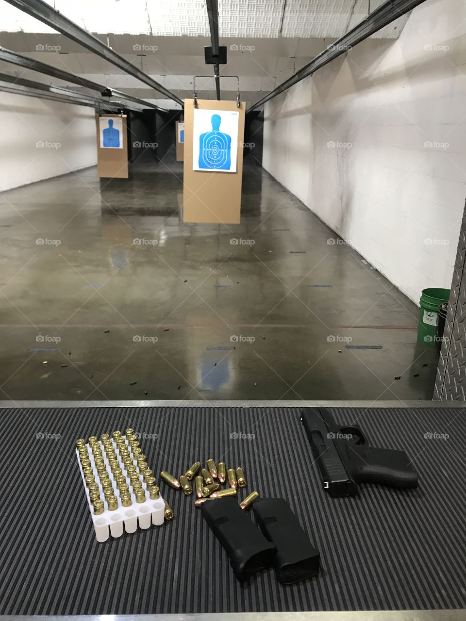Ammo magazine gun range