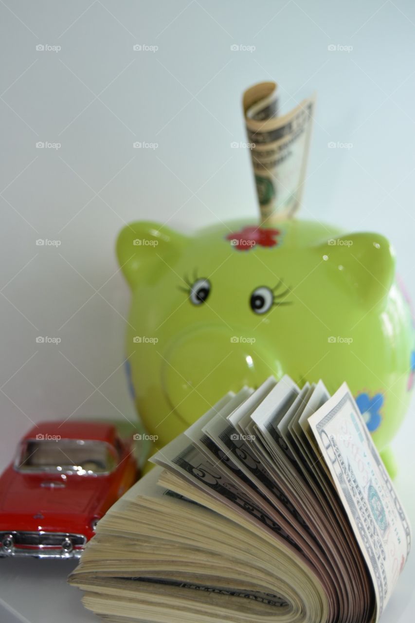 No Person, Business, Savings, Money, Paper