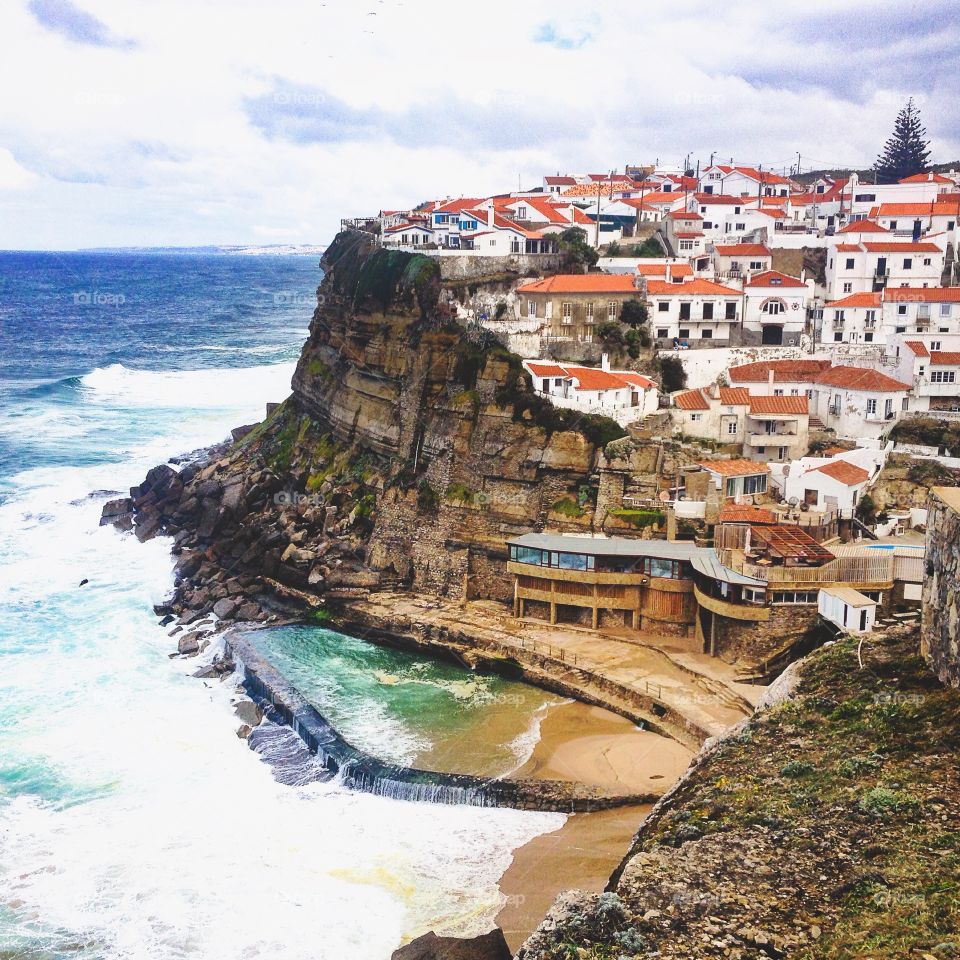 A fishing village in Portugal