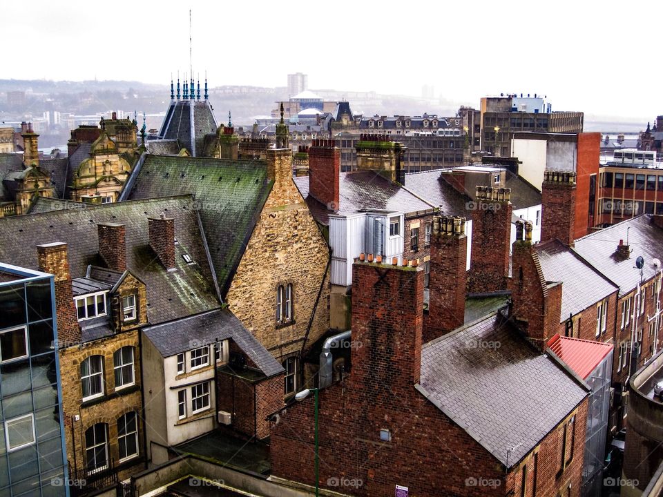 Rooftops in UK