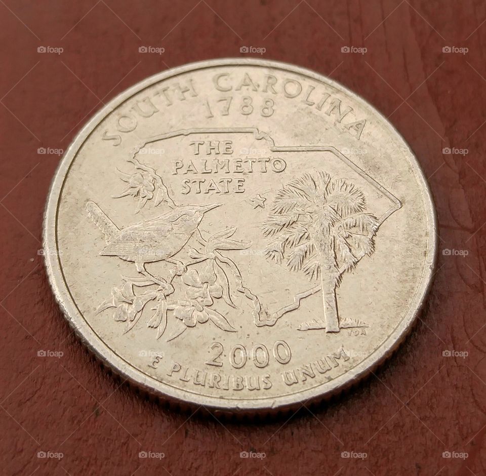 U.S. "South Carolina" quarter