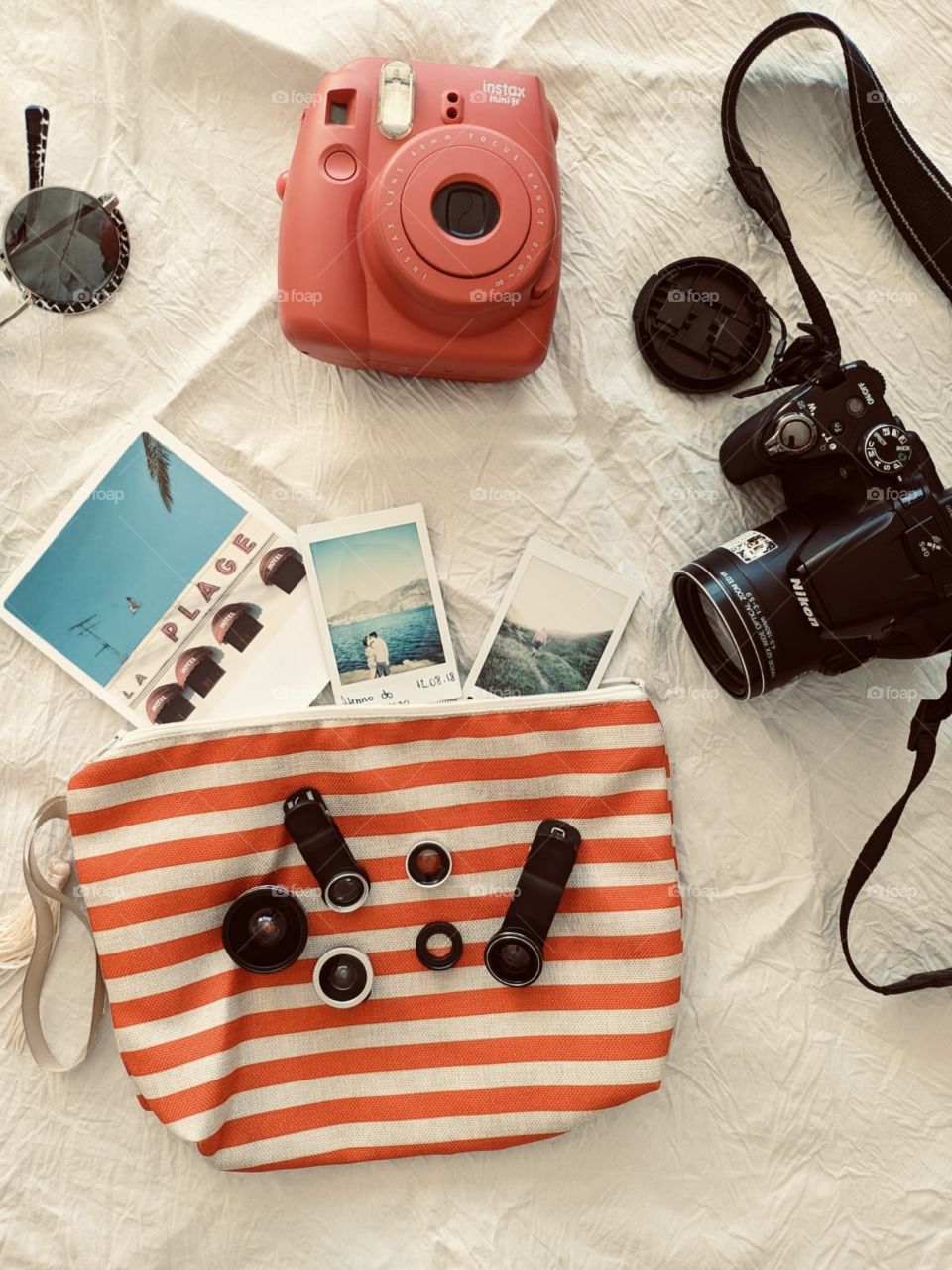 Memories. Cameras ready to take stunning photos.