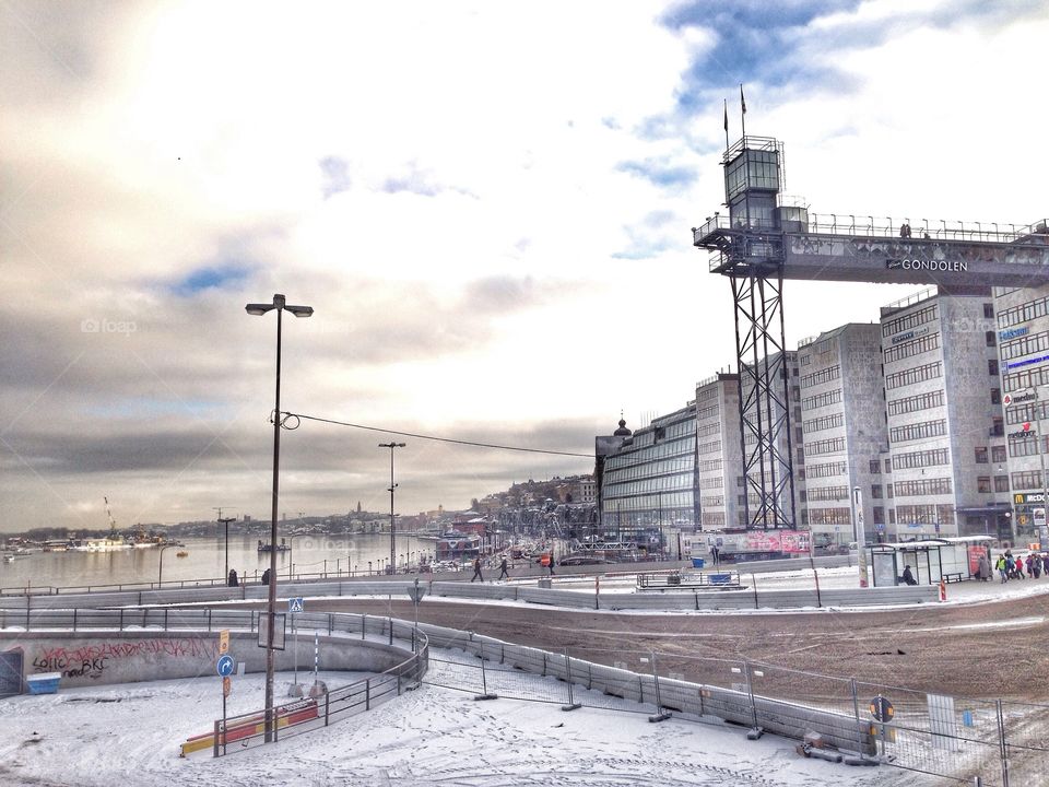 katarinahissen and slussen