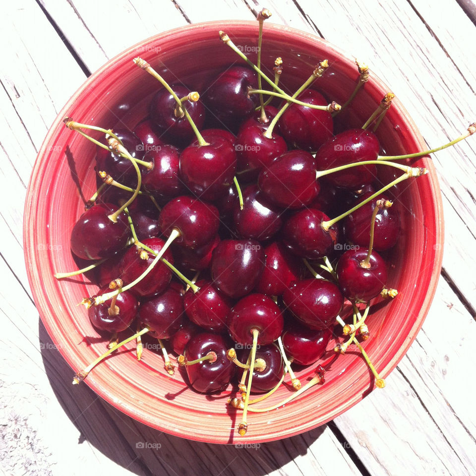 of cherries cherry bowl by lmtrent