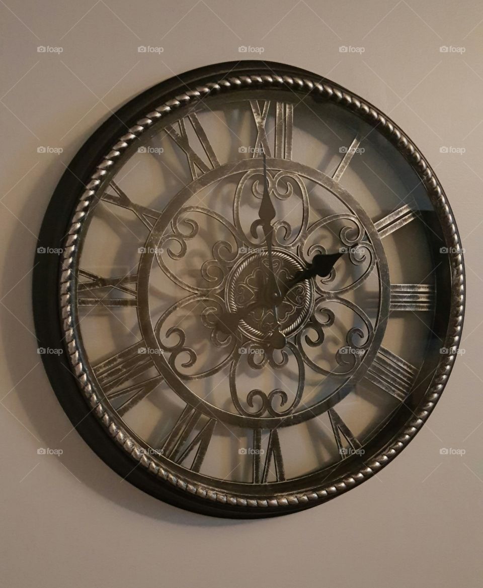 Plaster Clock