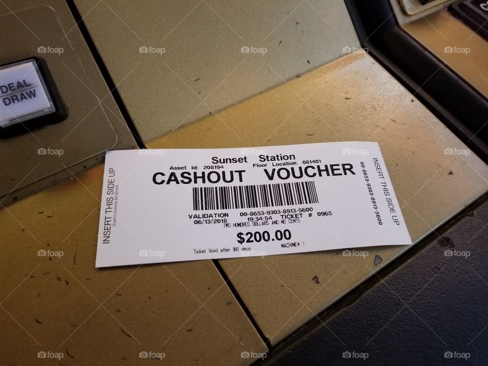 It Is A $200 Win at the Sunset Station Casino In Las Vegas Nevada