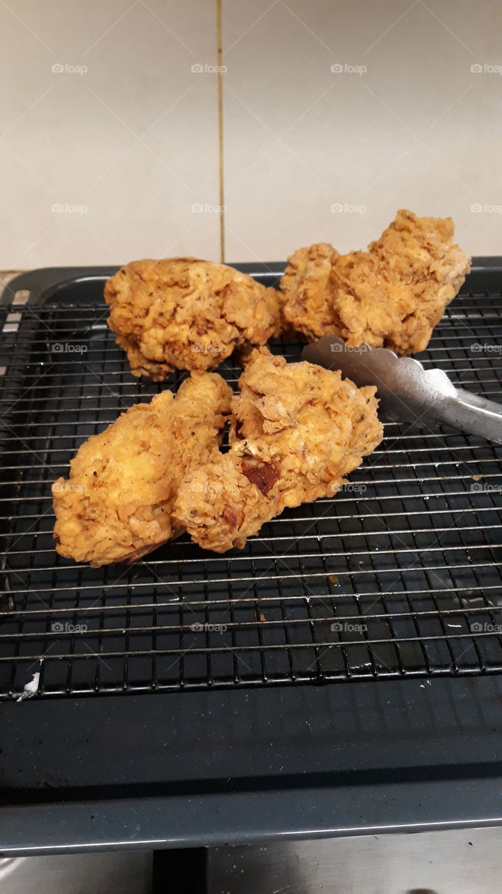 juicy, southern fried chicken