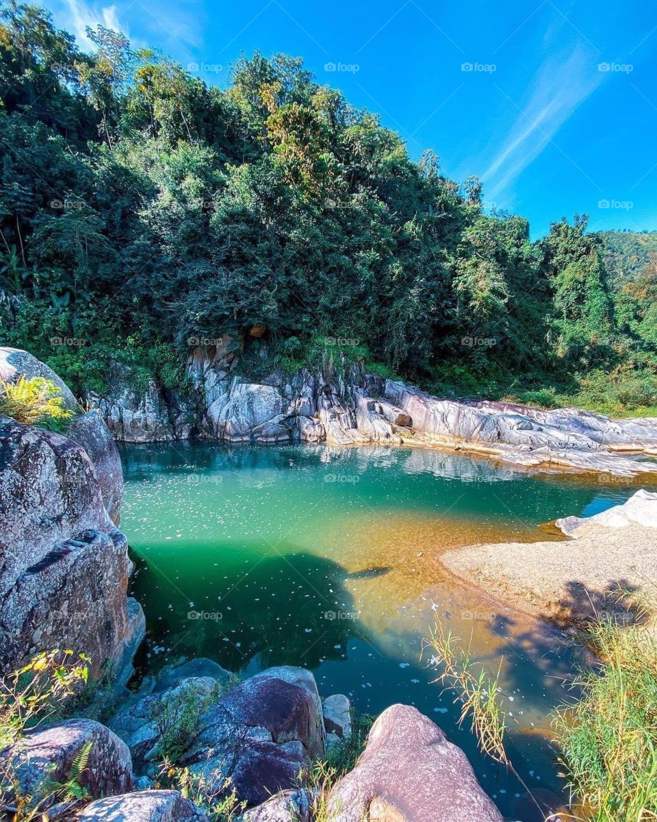 Hidden In-between The Rocks