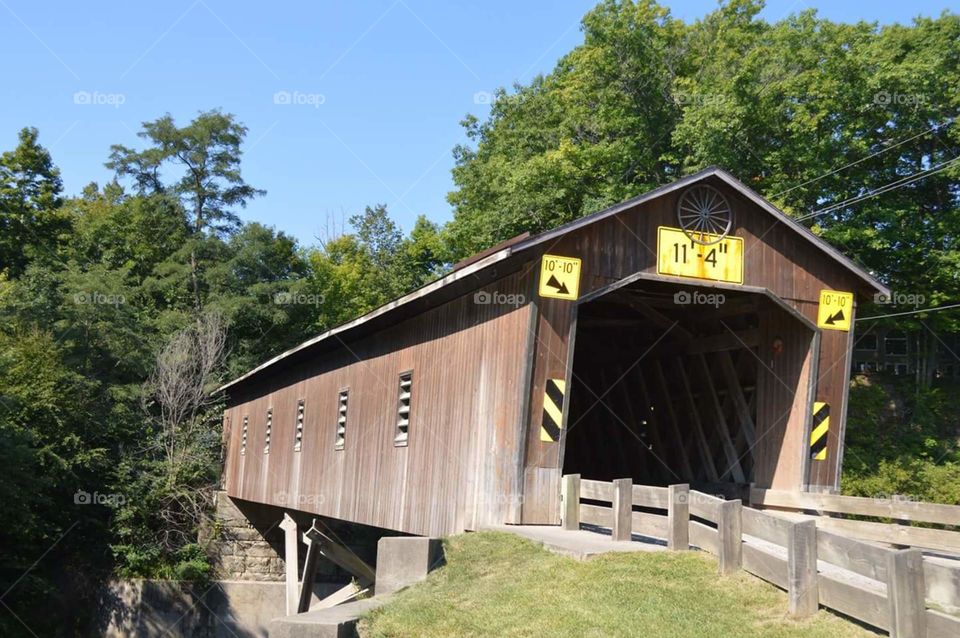 Middle Road Covered Bridge, near Conneaut, OH